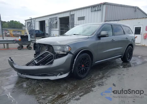 2012 Dodge Durango R/T из США, поврежденный, VIN 1C4SDJCT6CC181570